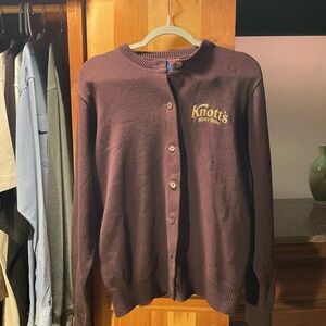 Vintage Knott's Berry Farm Cardigan